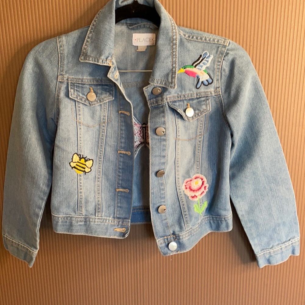The children’s Place blue Jean jacket size 7/8